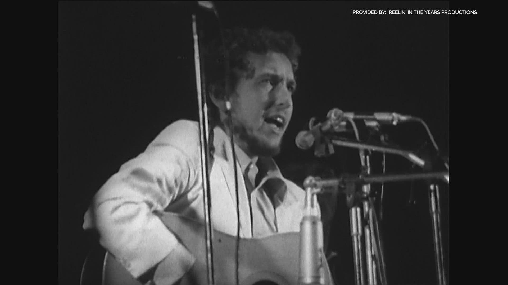 While digging through an old archive for a television station in Germany, Peck came across an obscure piece of footage of Bob Dylan in 1969.