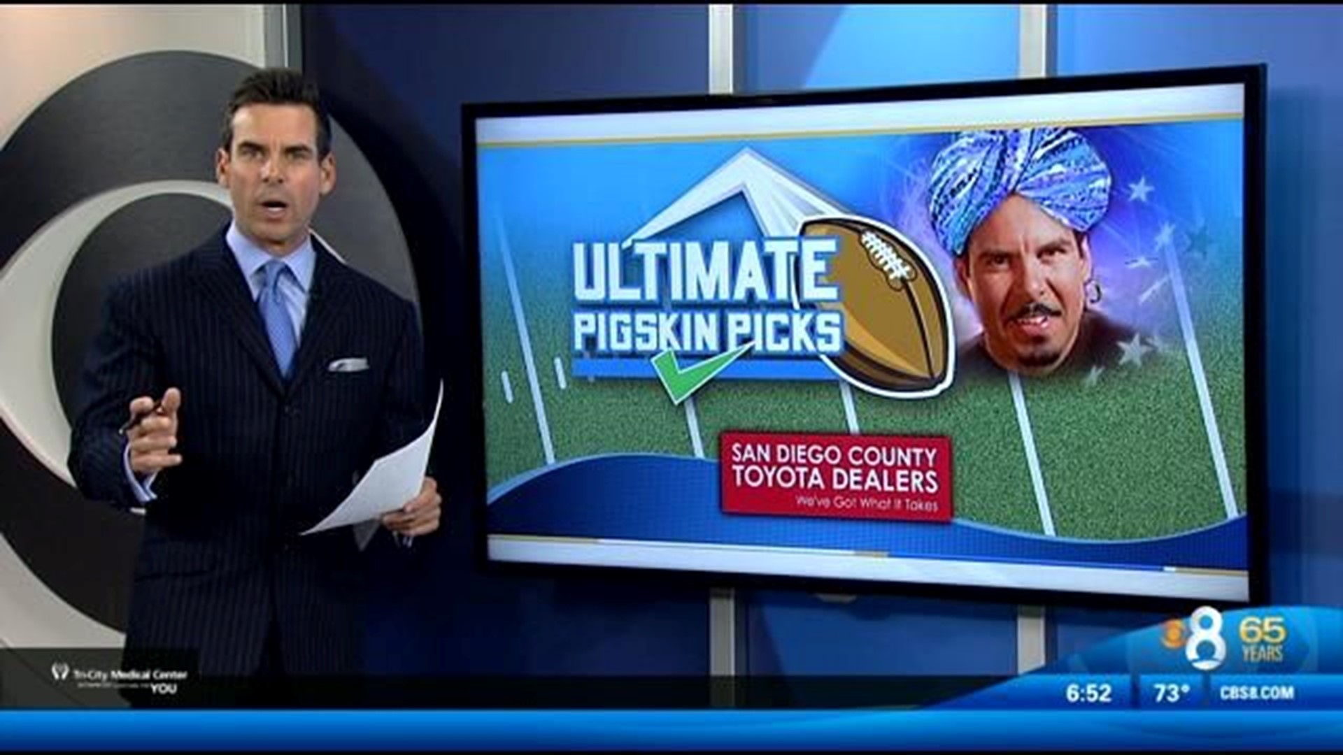 Pigskin Picks October 8 2014 Cbs8 Com