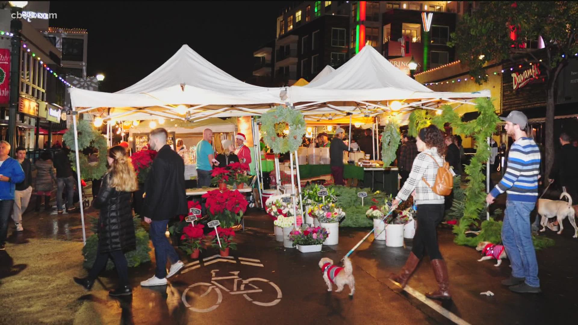 It’s beginning to look a lot like Christmas in Little Italy and even more so on Saturday when they have their tree lighting and Christmas village.