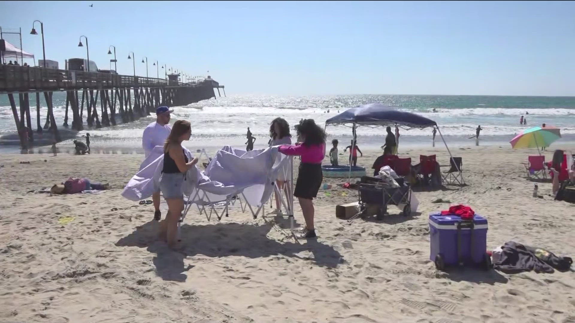From Oceanside to the South Bay, San Diegans are getting their spots secured to watch the fireworks shows.