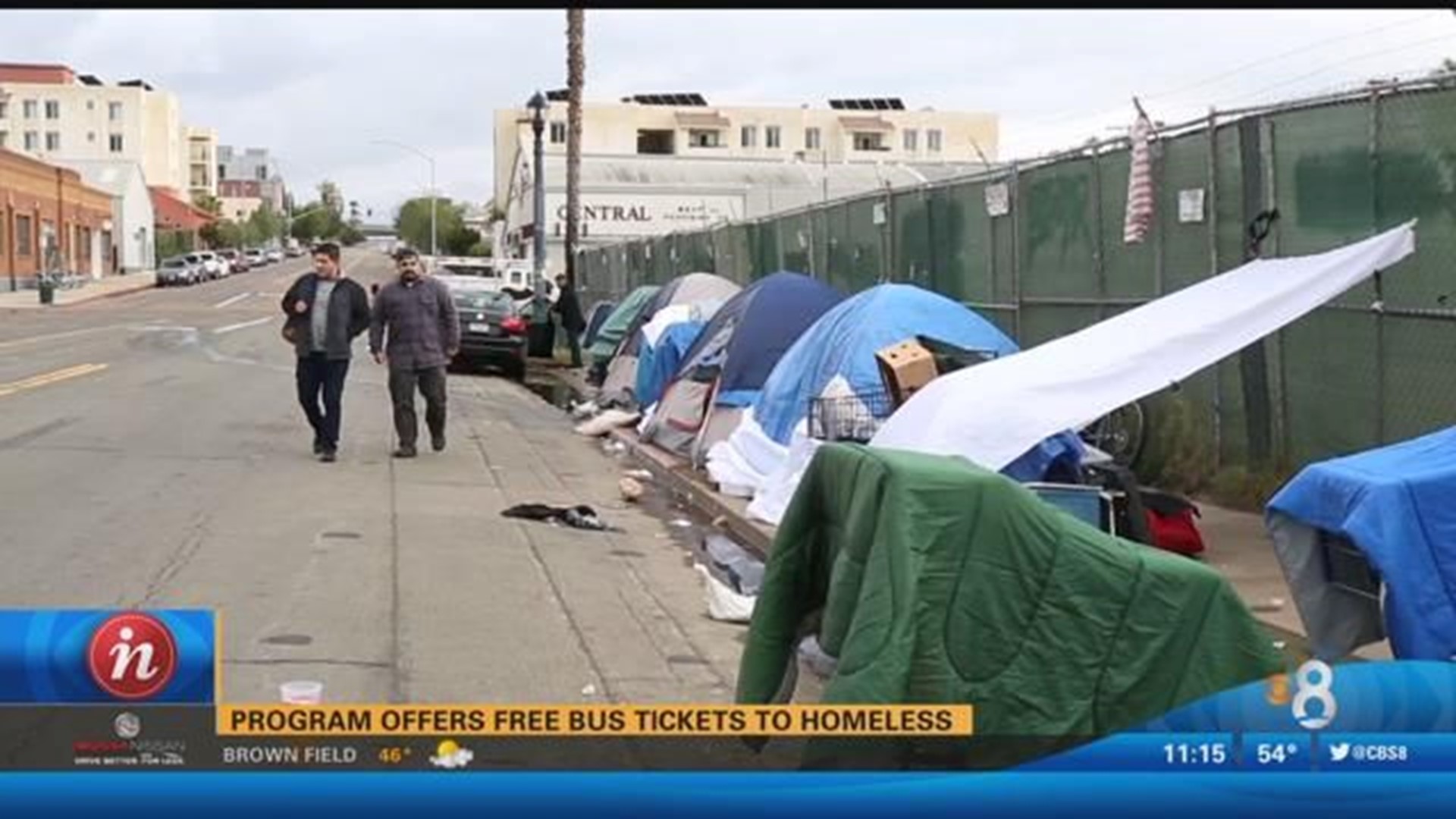 Hundreds of homeless get free tickets out of San Diego