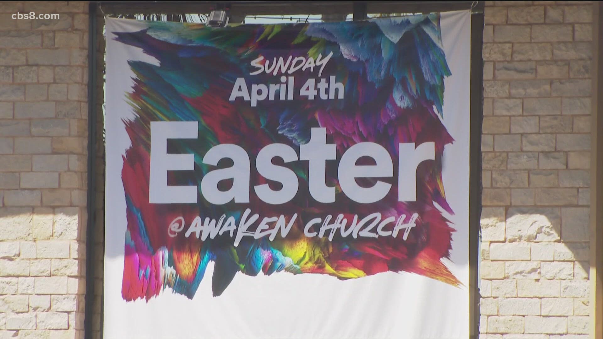 Easter Sunday was virtual-only last year for many churches, but with eased restrictions, more services are moving indoors.