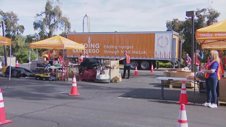 Feeding San Diego supports military members and their families struggling with hunger