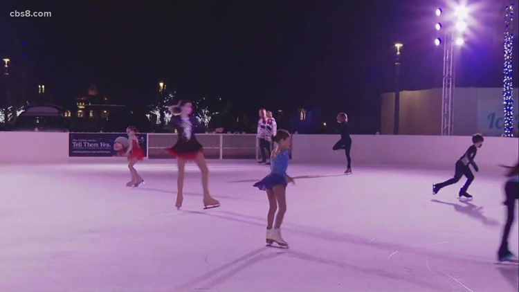 Rady Children's ice rink opens at Liberty Station