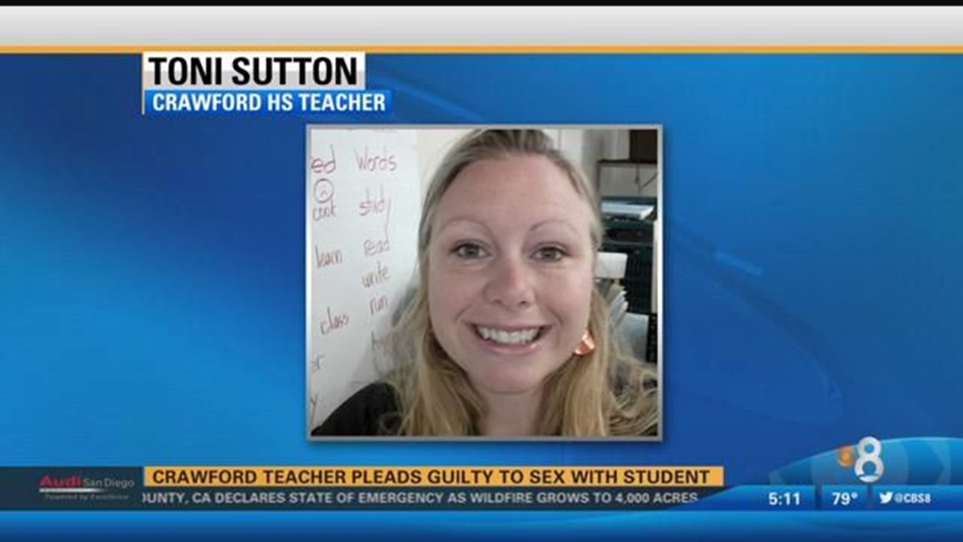 Crawford Teacher Pleads Guilty To Sex With Student | Cbs8.com