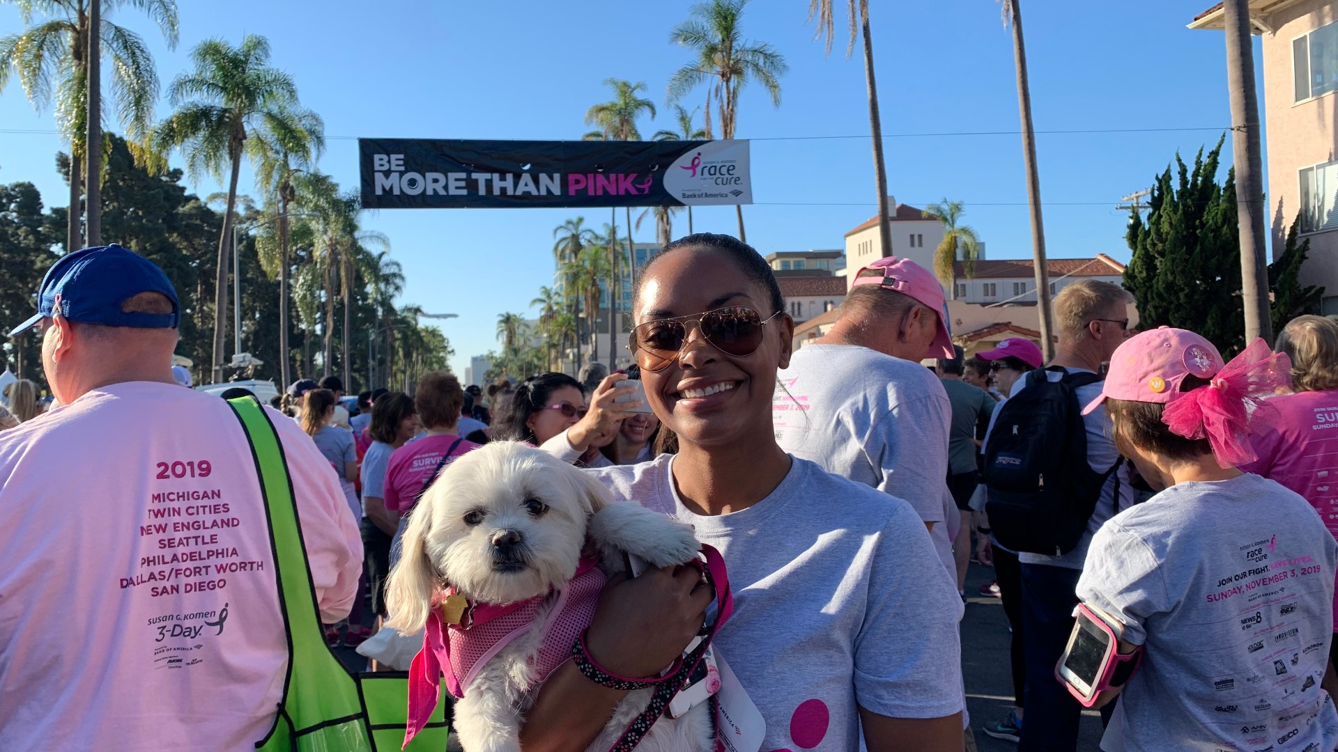 The 2019 Susan G. Komen Race for the Cure steps off in San Diego | cbs8.com