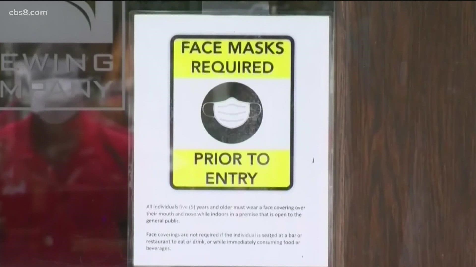 New indoor California mask mandate in effect