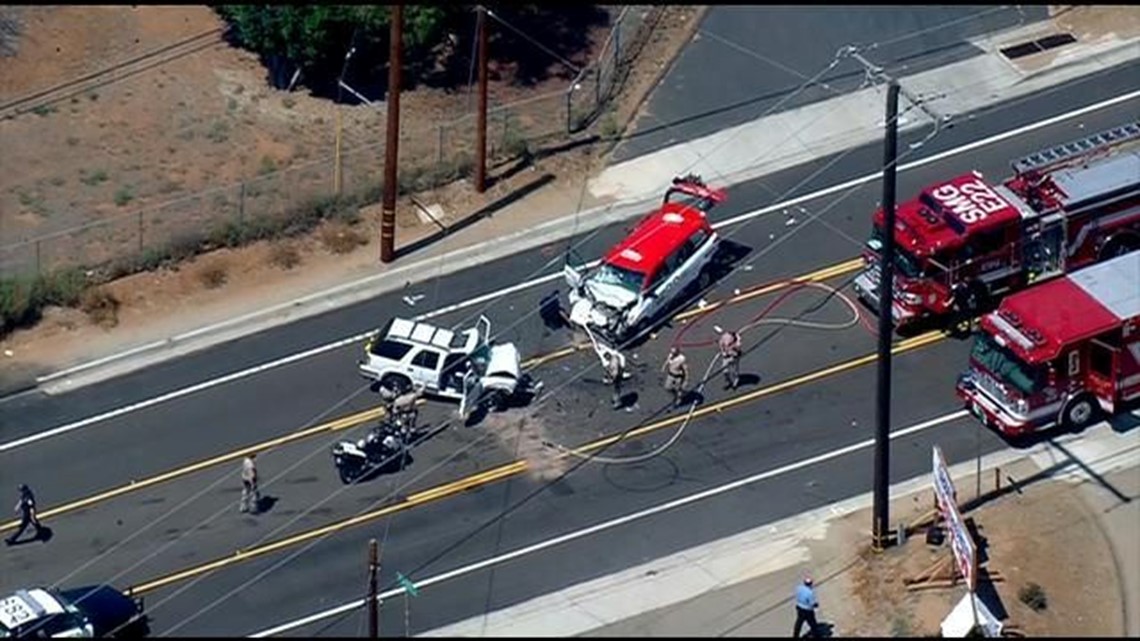 One killed, three injured in headon crash in Jamul