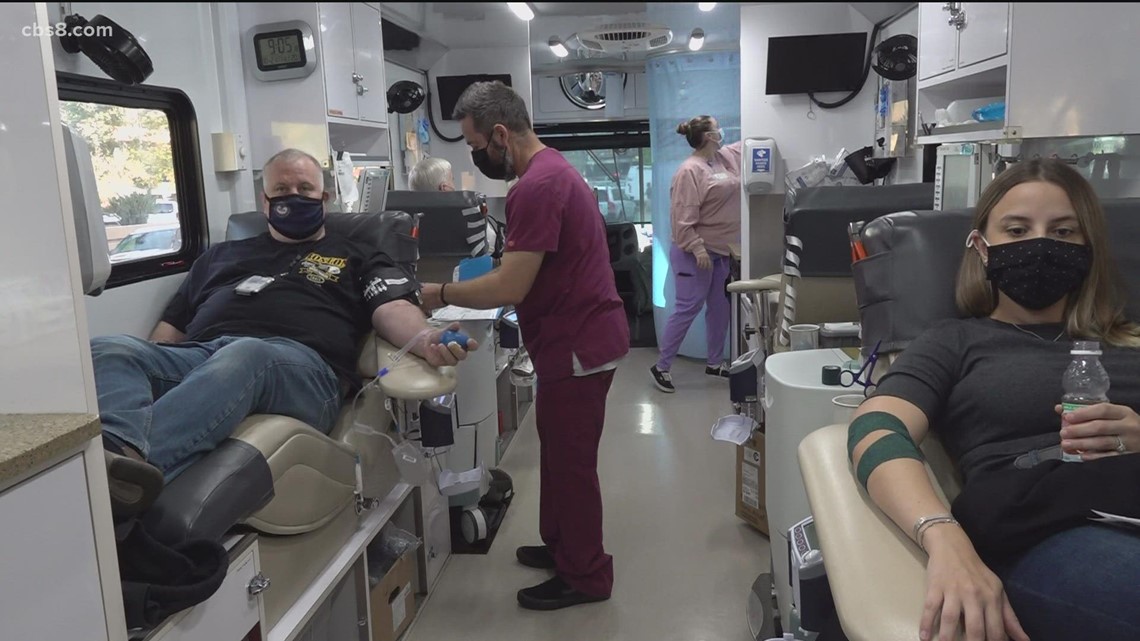 5-year-old girls inspires San Diegan's to donate blood - Vimarsana News