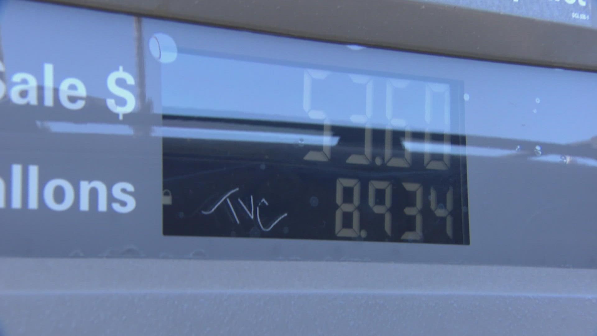 The national average for a gallon of regular gas is $4.27 but in California, it's $5.80.