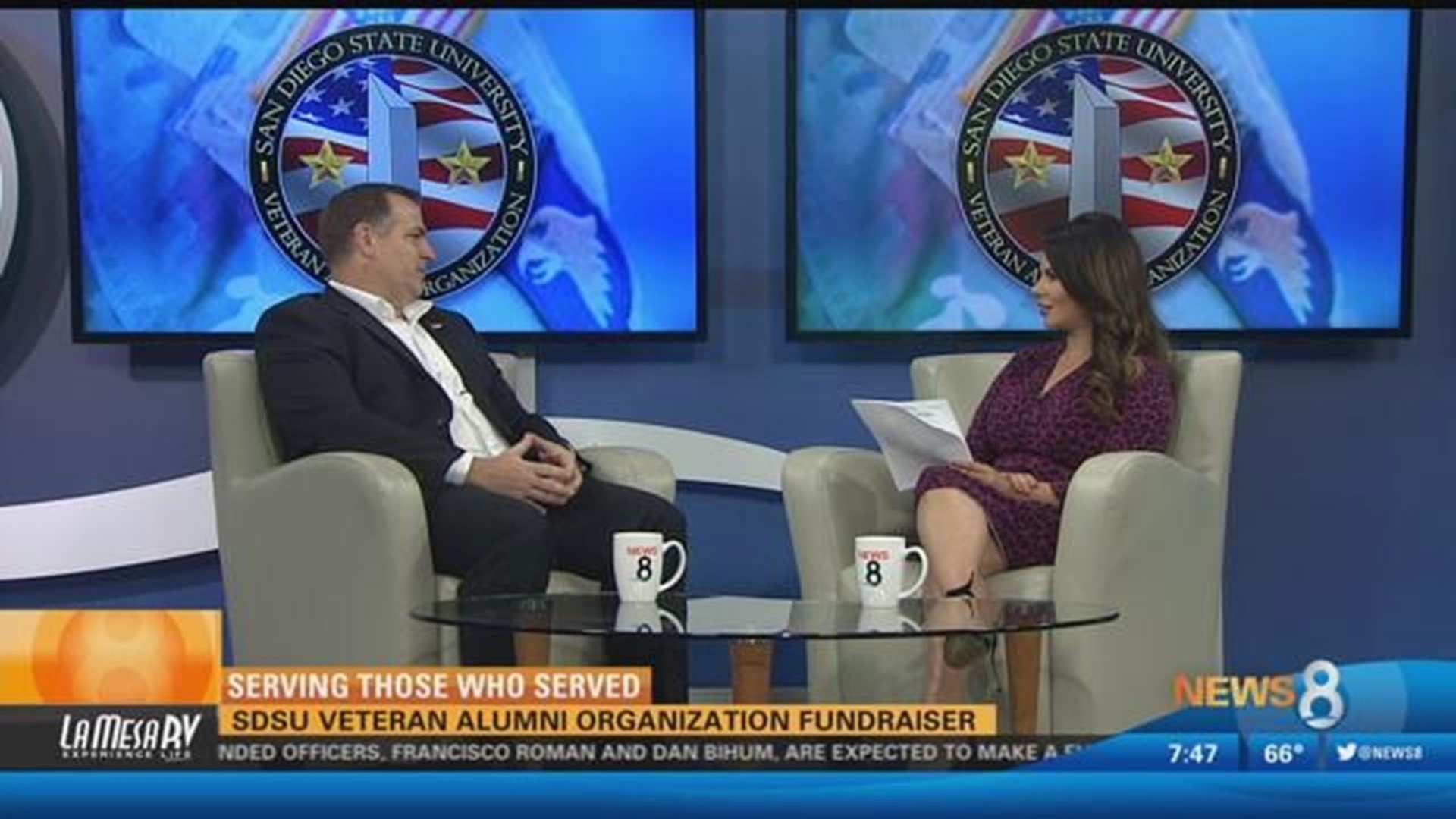 Serving Those Who Served: SDSU Veteran Alumni Organization holding ...