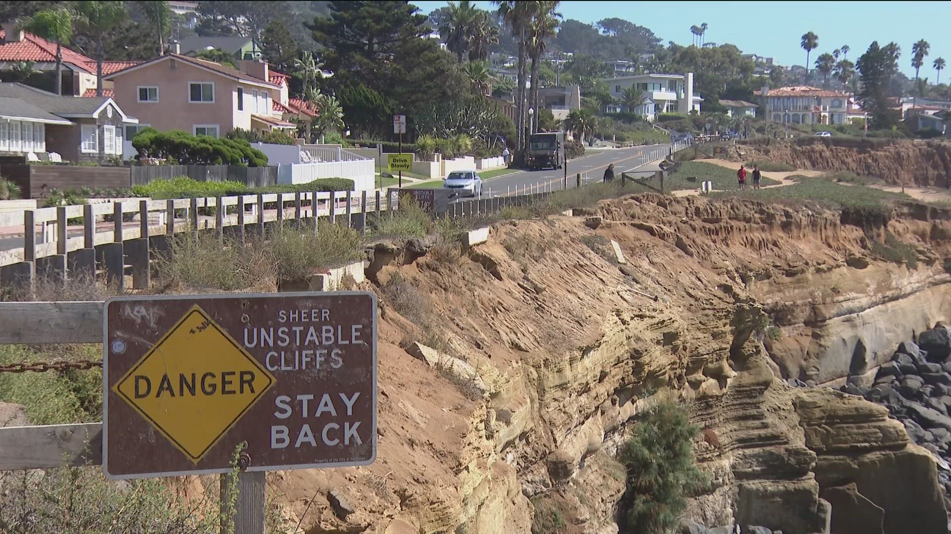 The San Diego City Council is set to vote Tuesday on a plan to save Sunset Cliffs and the coastline from rising sea levels and erosion.