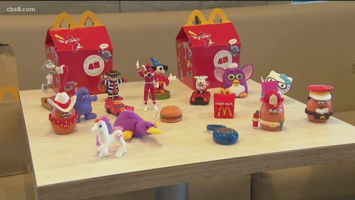 Mcdonalds 2019 40th Anniversary Toys Limited Supply 