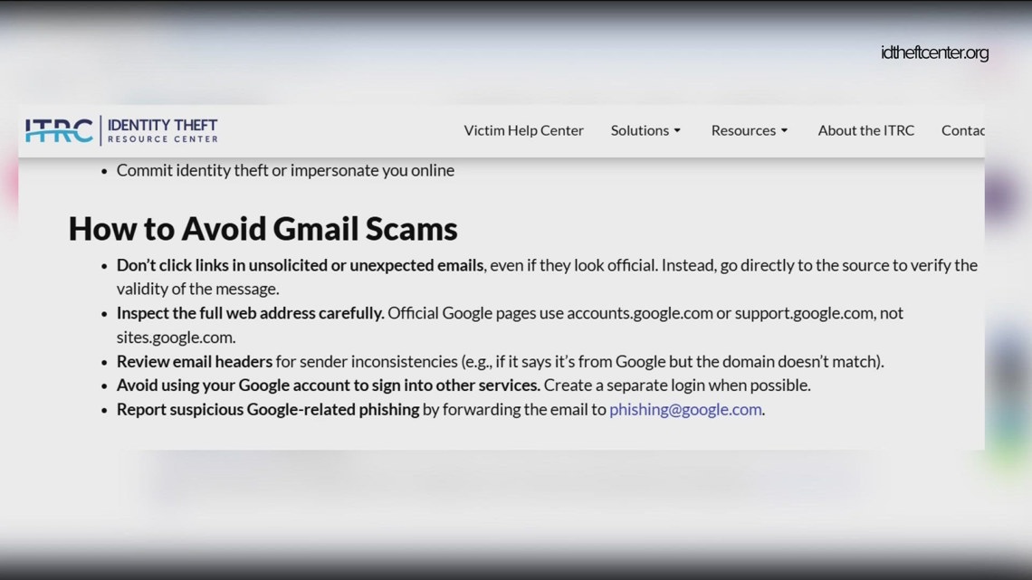 Cybersecurity experts warn about 'Gmail' phishing scam