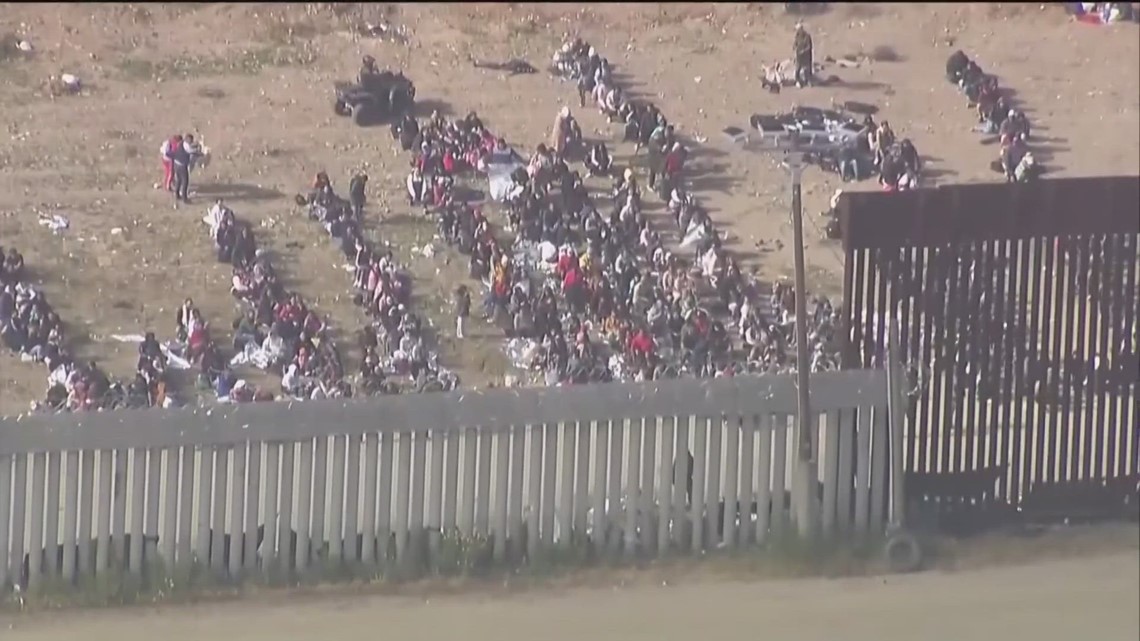 Border Update 11AM | Migrants gather at the border ahead of Title 42 expiring