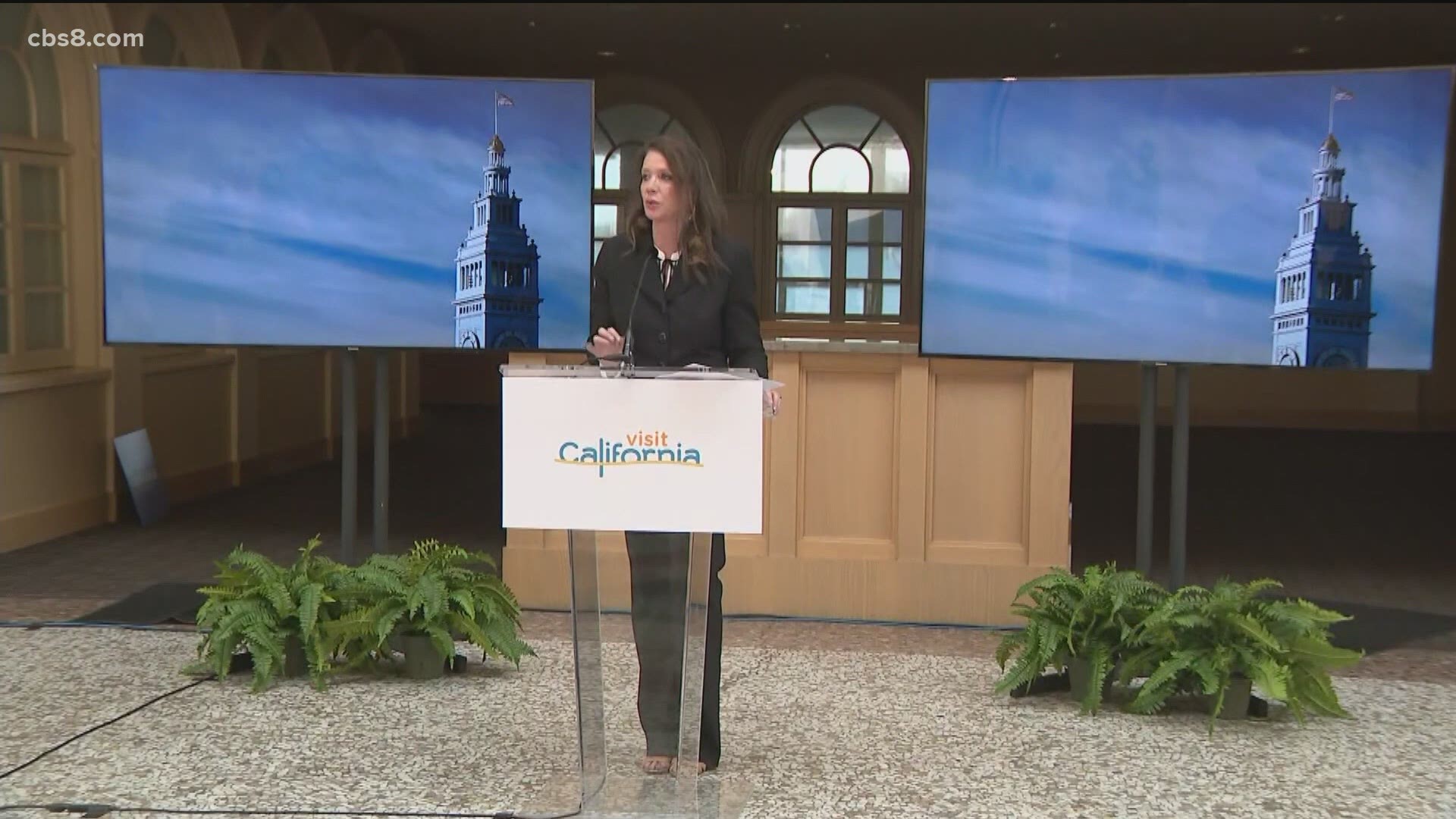 The governor announced a new incentive for Californians to get vaccinated, called "California Dream Vacations" as part of the state's 'Vax for the Win' program.