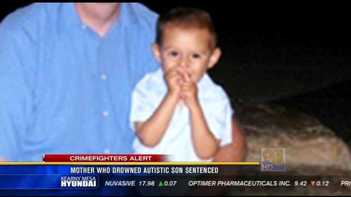 Mother who drowned 4-year-old autistic son sentenced to life term ...
