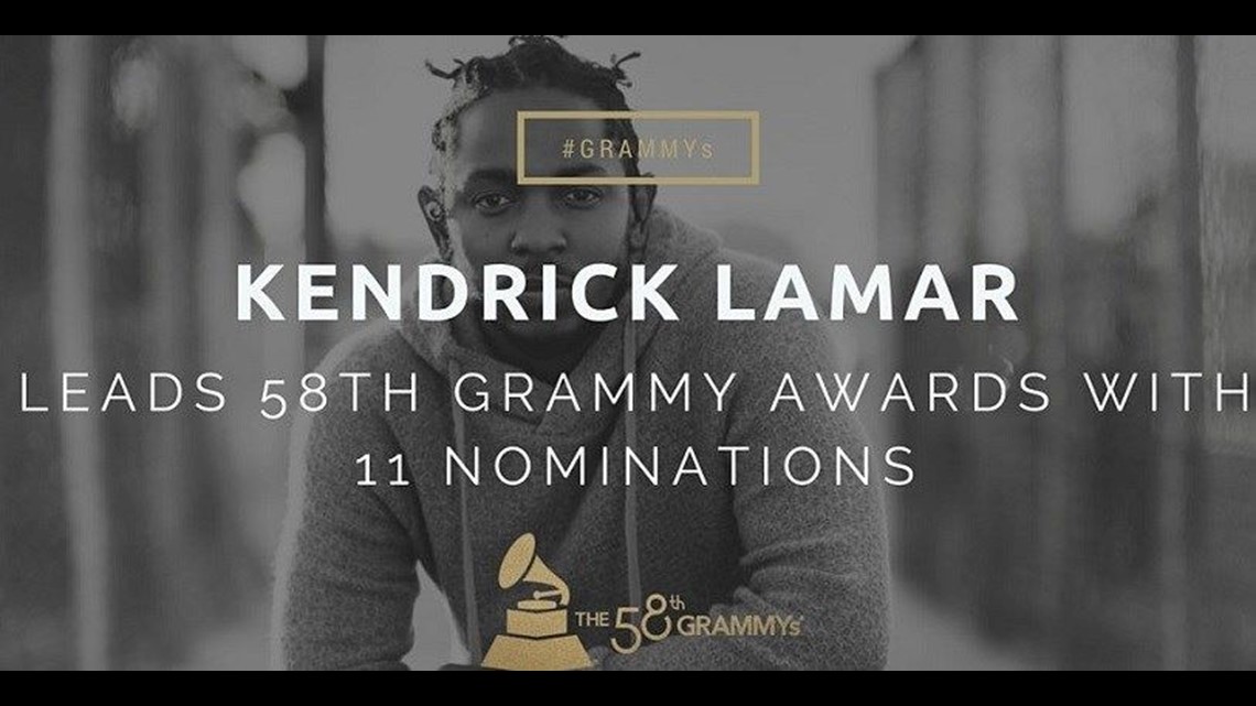 Grammy Awards Kendrick leads with 11 nominations