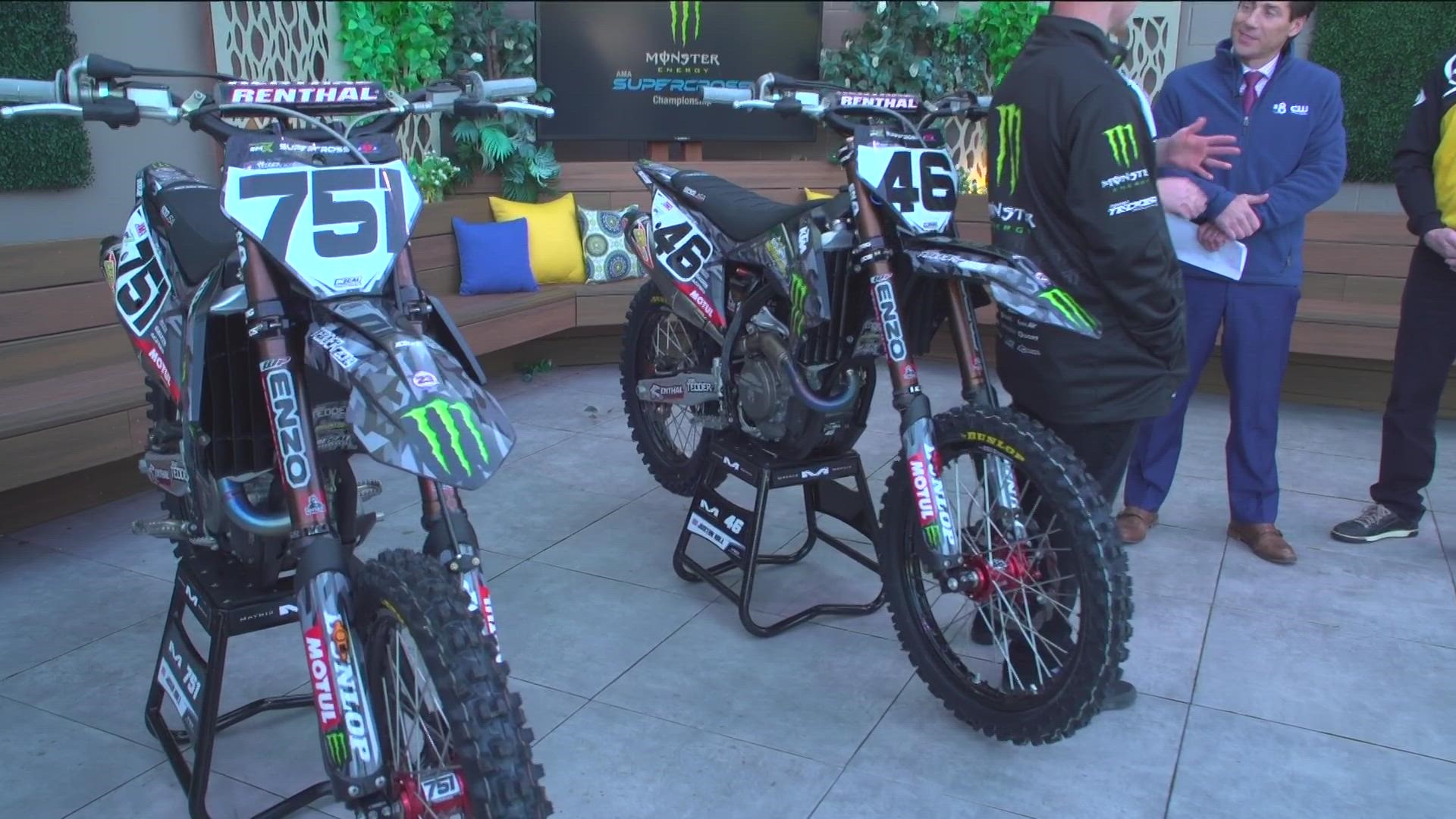 Broc Glover, Josh Hill and Justin Hill talked about Supercross returning to Mission Valley and what it will be like racing at a new venue.