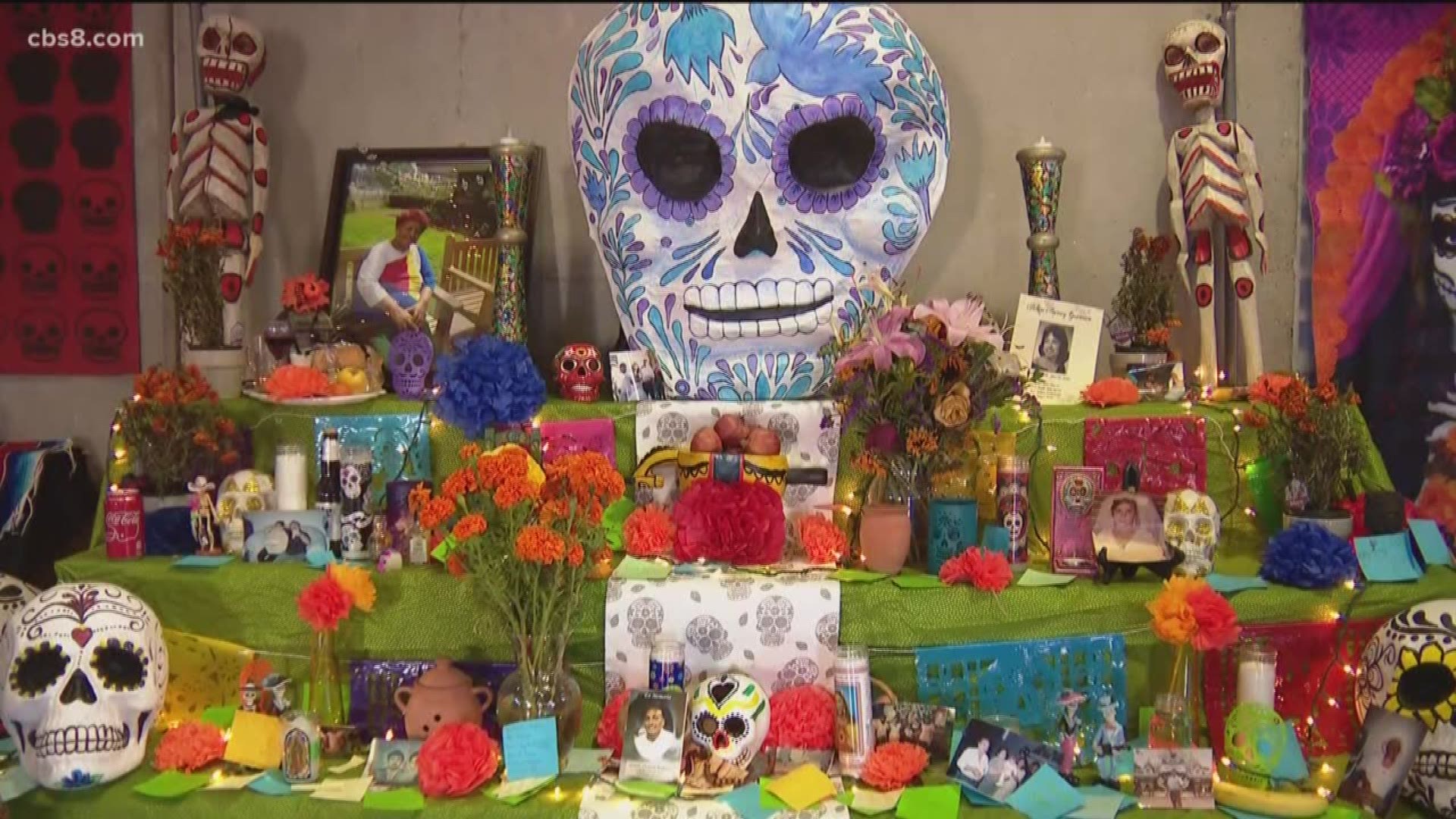 Remembering loved ones with Día de los Muertos artwork in San Diego