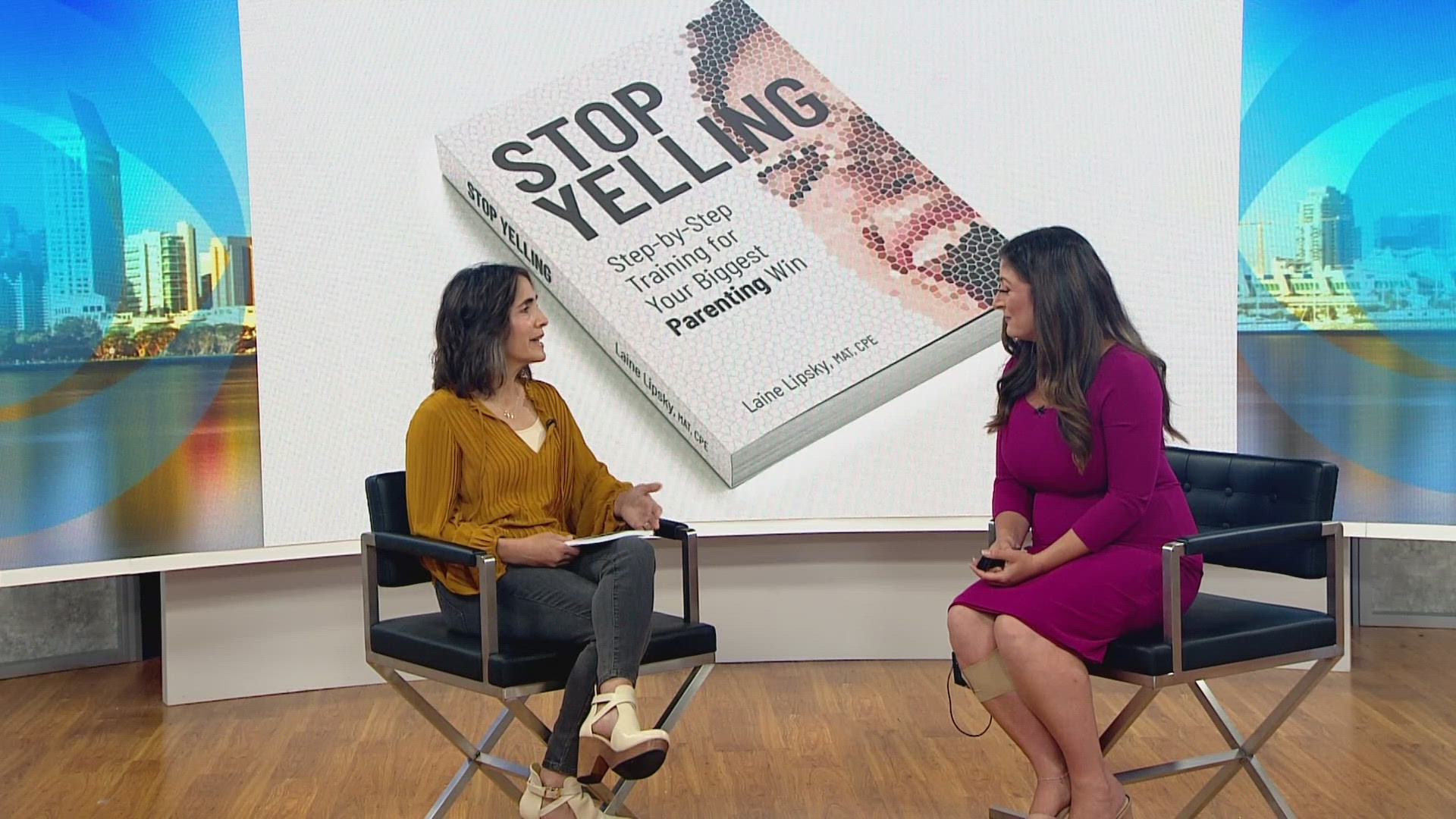"Stop Yelling" author Laine Lipsky talks about new book