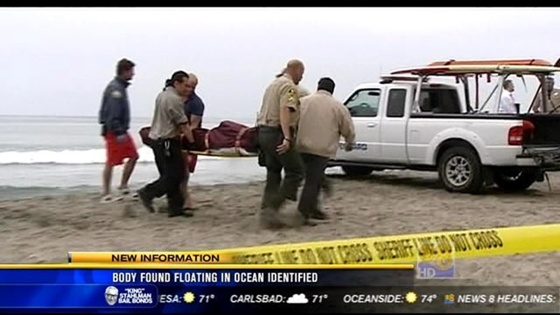 Man found in ocean identified