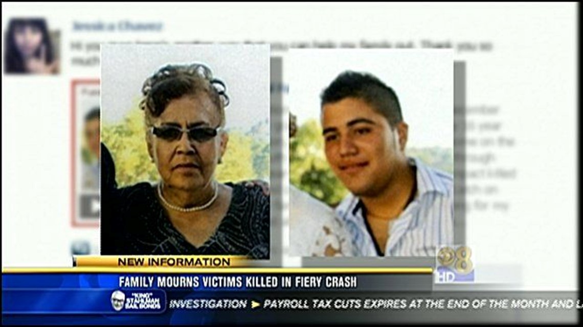 Family mourns victims killed in fiery crash | cbs8.com