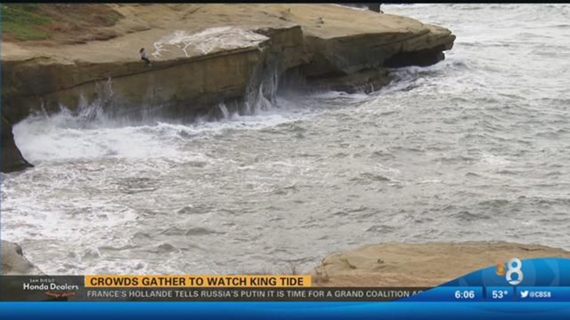 King Tides flood parts of Point Loma