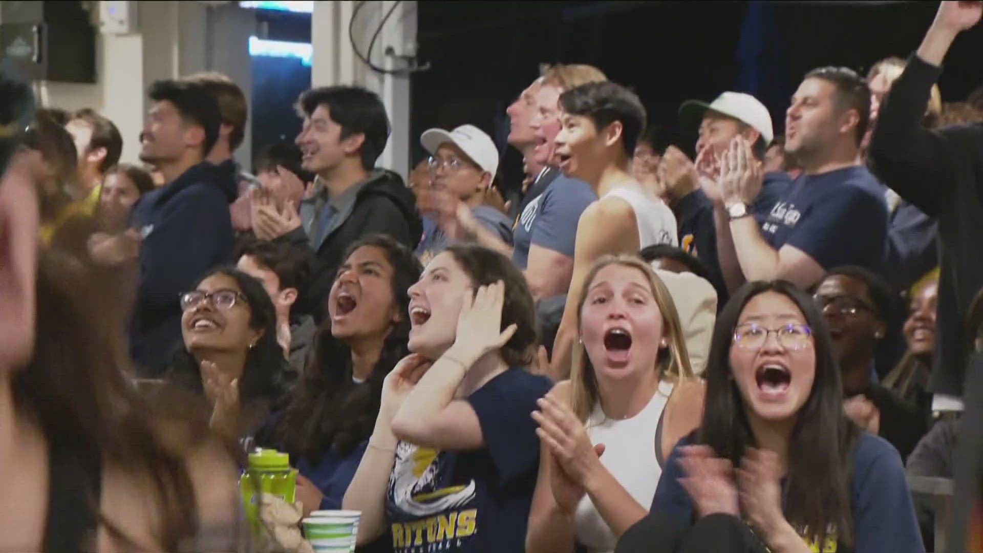Despite the Triton's loss, UC San Diego students rallied in support ahead of the NCAA tournament against Michigan.