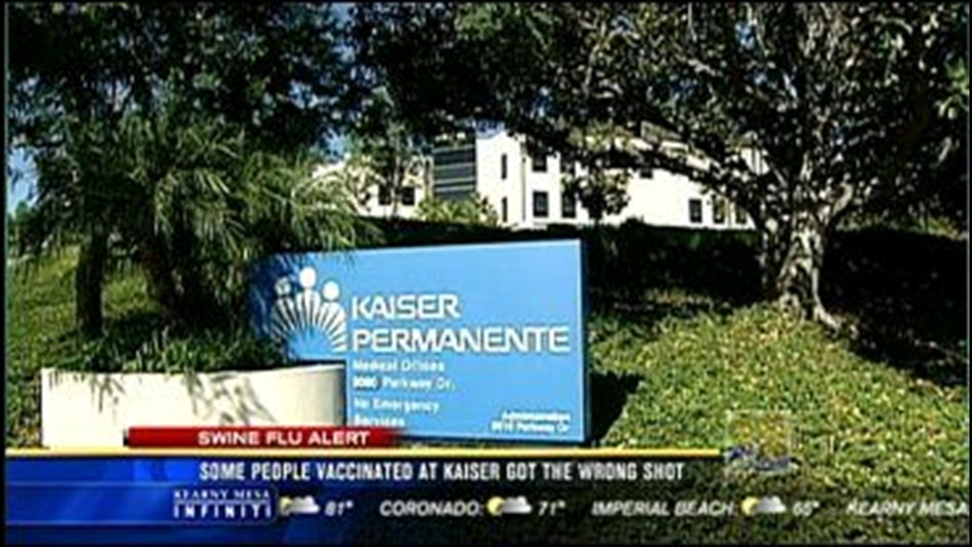 Some people vaccinated at Kaiser got the wrong shot