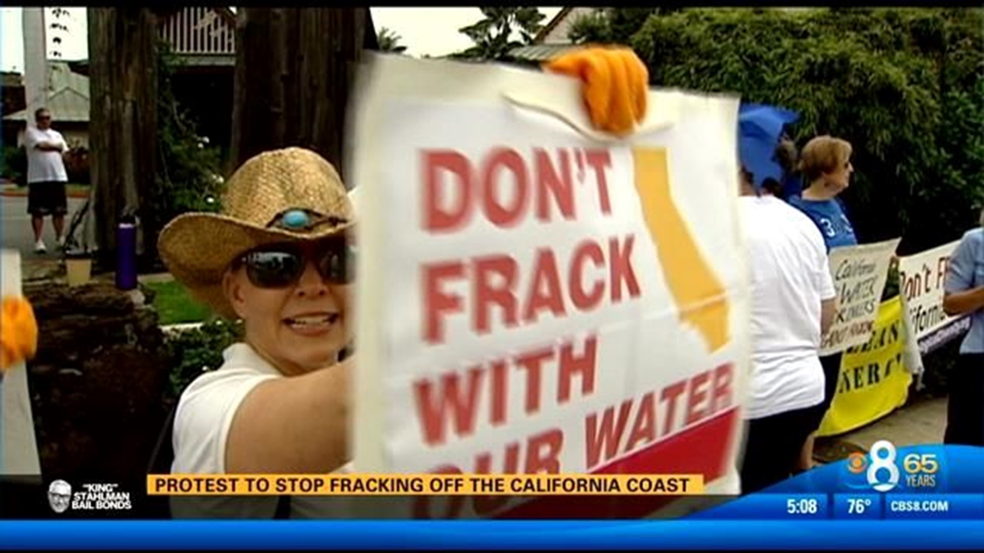 Protest To Stop Fracking Off California Coast | Cbs8.com