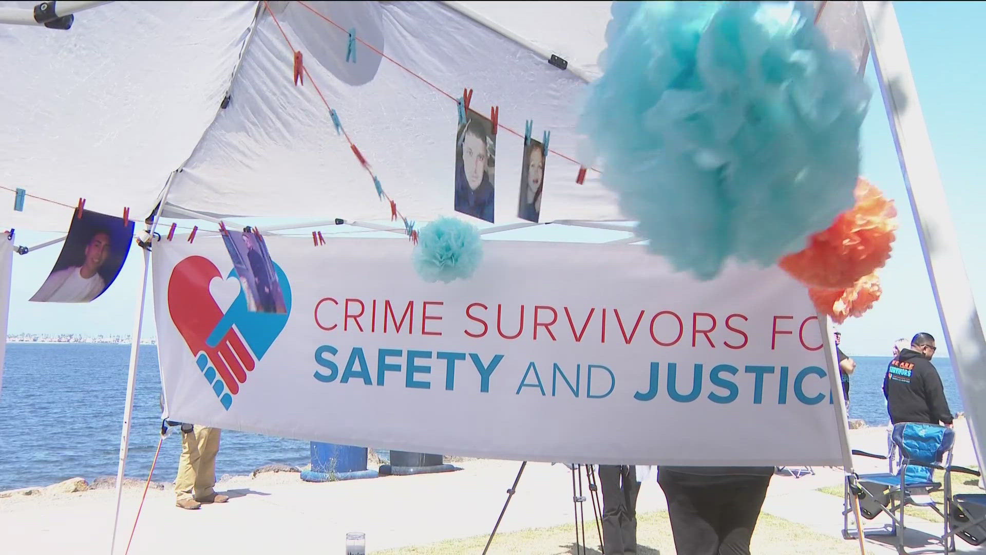 The vigil was hosted by Crime Survivors for Safety and Justice, a national network of crime survivors that’s working to heal communities and shape public policy.