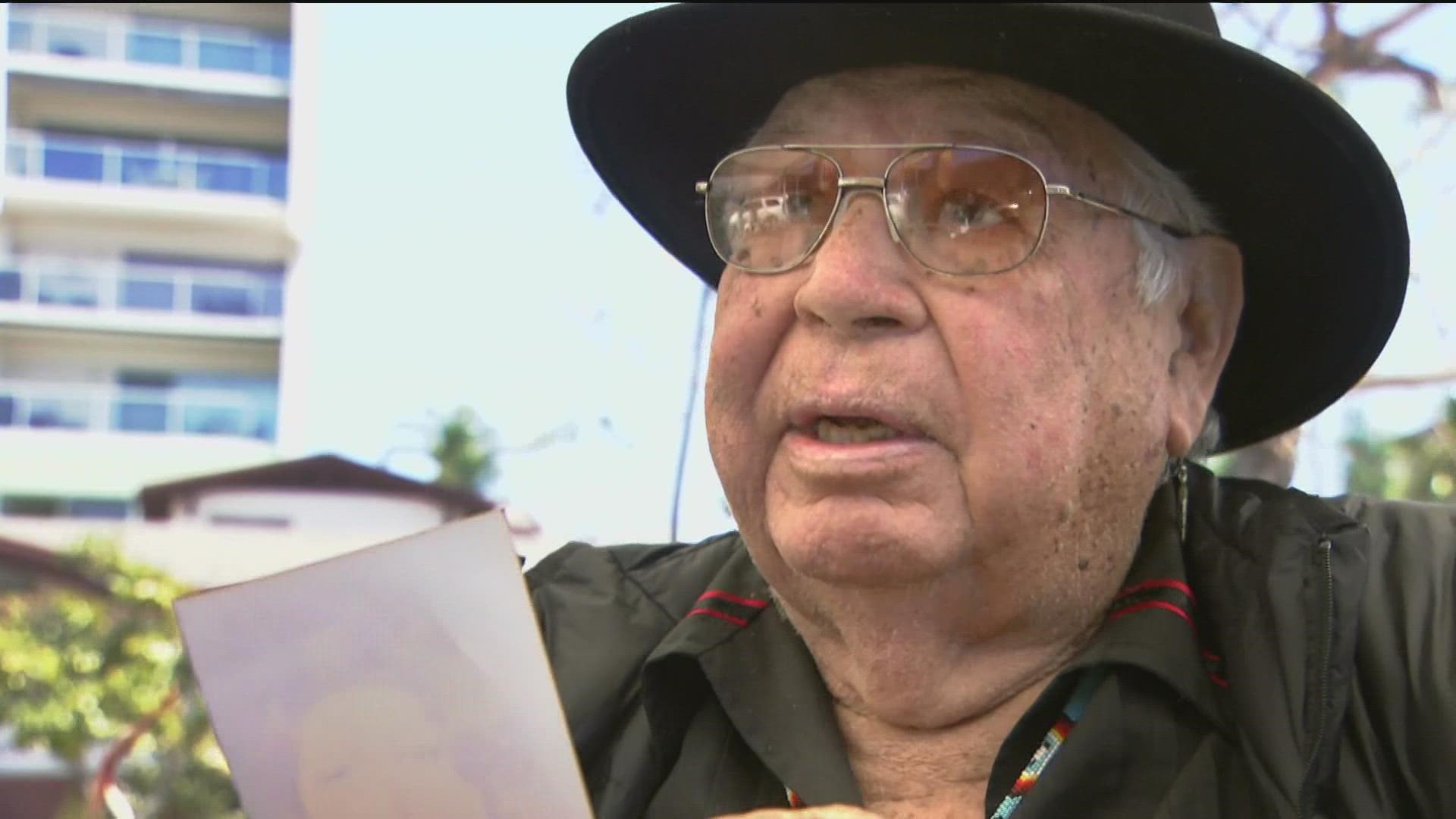 Tribal elder Randy Edmonds wants San Diego to learn from past injustices including the death of his mother.