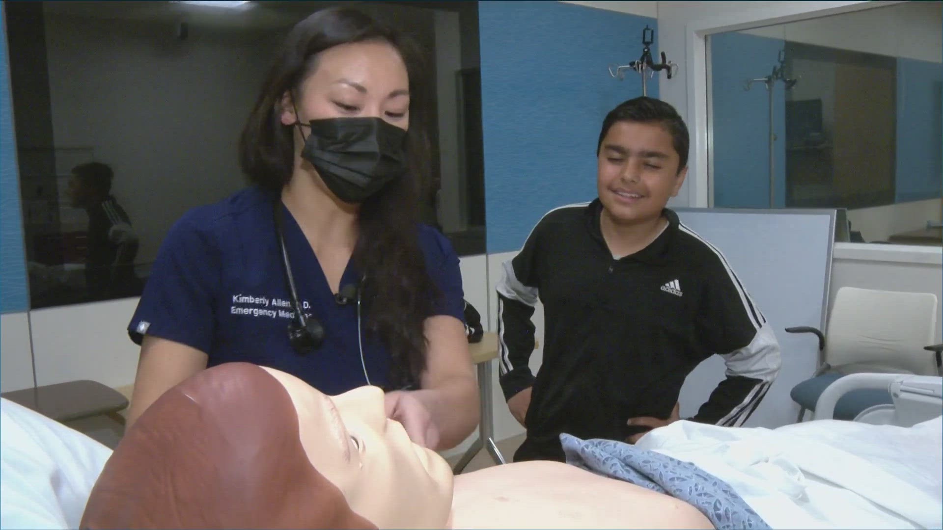 Kaiser Permanente welcomed students from Chula Vista Middle School where they got unique chance at hands-on medical training.