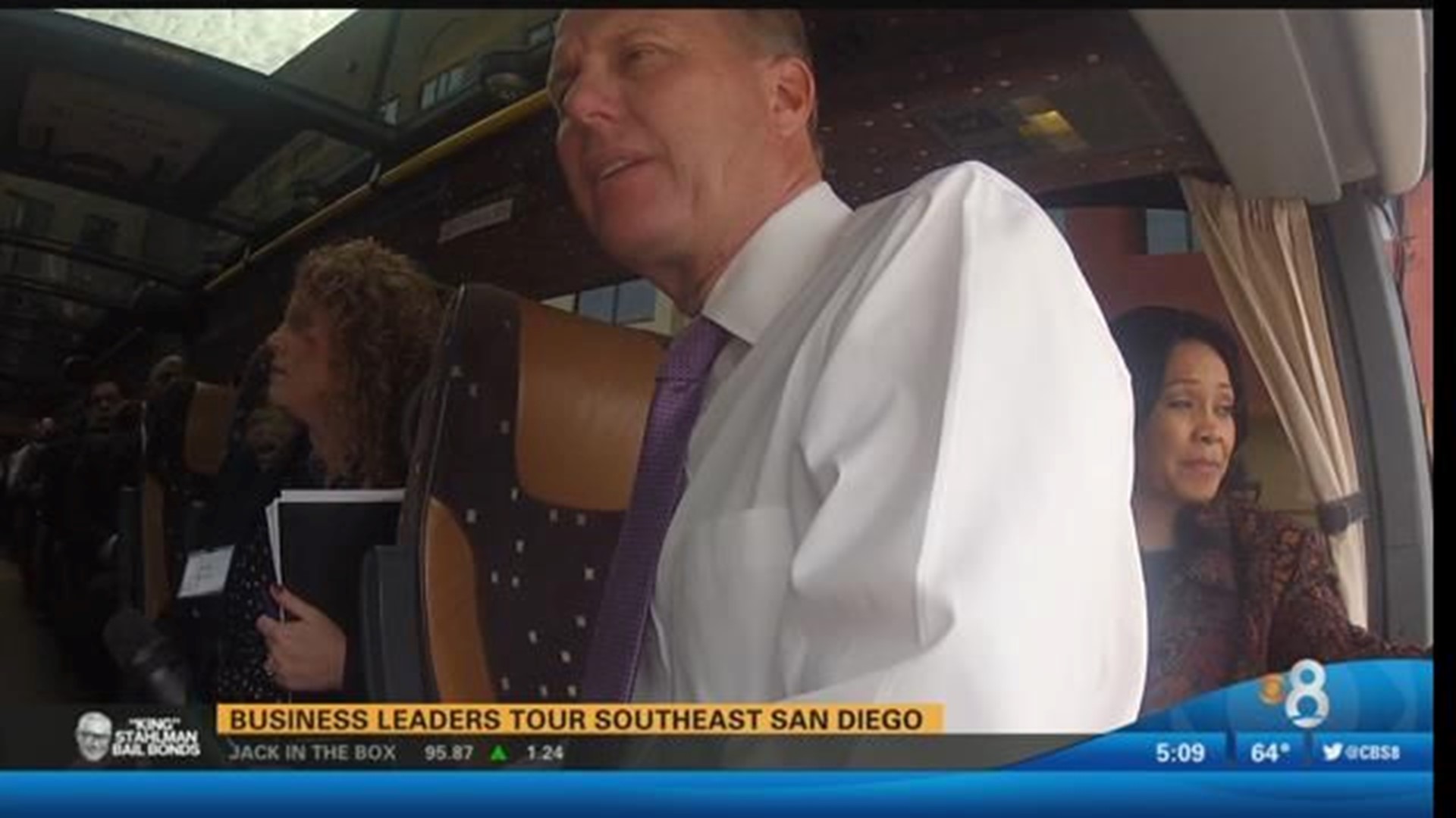 Business leaders tour Southeast San Diego | cbs8.com