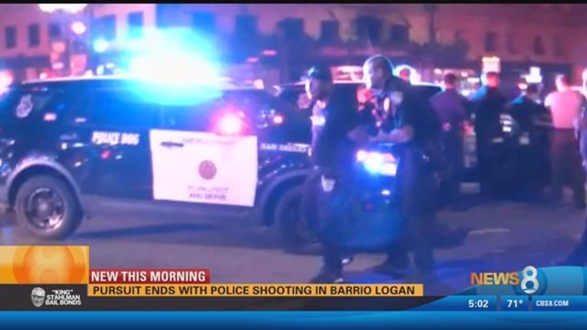 Police fire shots at pursuit suspect, chase ends downtown with no ...