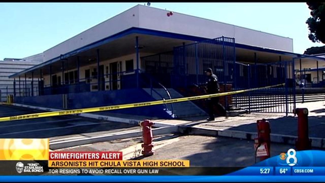Chula Vista High School Fire Under Investigation Cbs8 Chula Vista High School Fire Under Investigation Cbs8