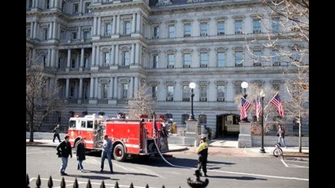 Office Building Next to White House Evacuated in Fire Scare