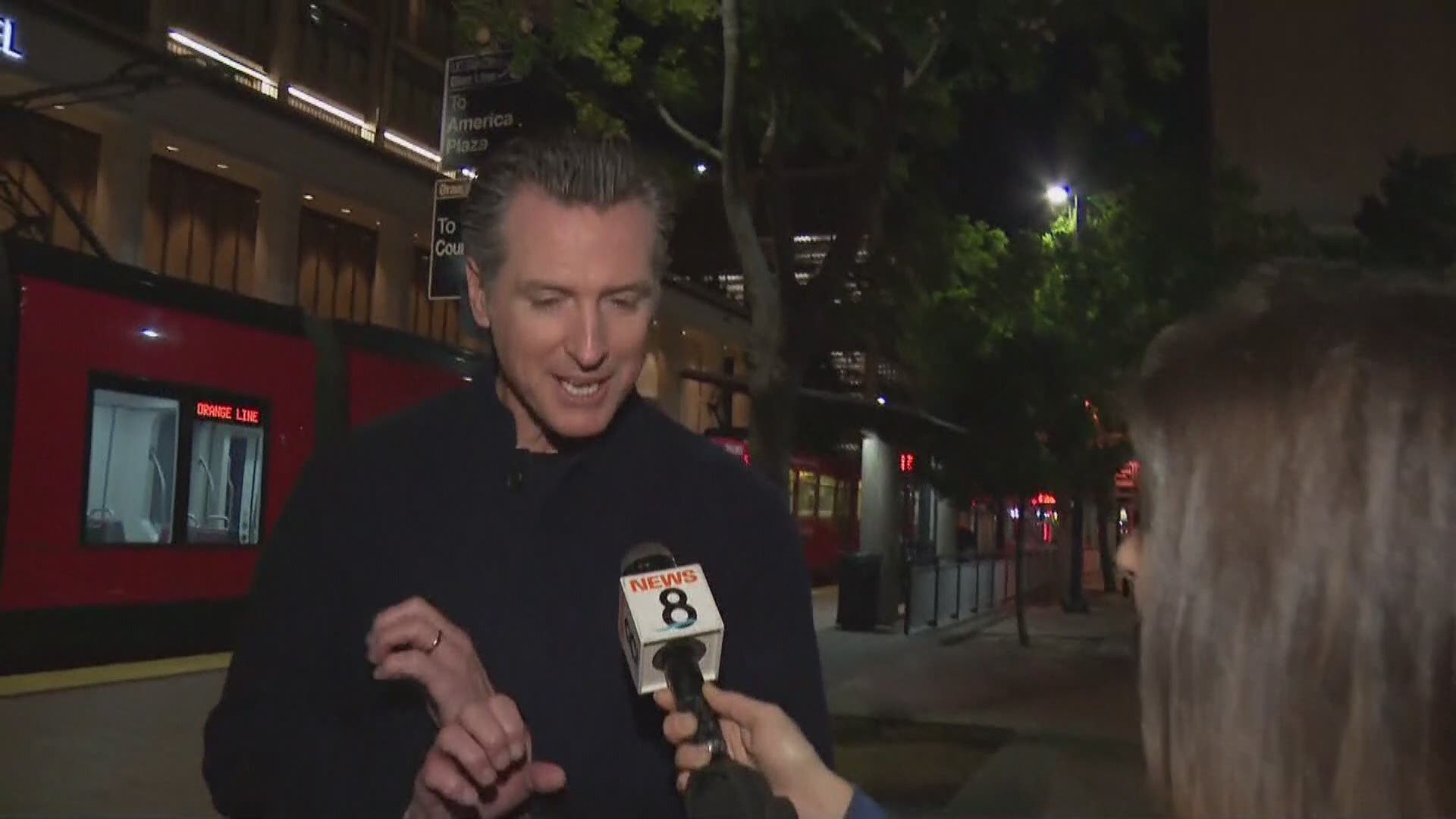 Since last week, Newsom has traveled to several areas across California as part of a statewide "homelessness tour."