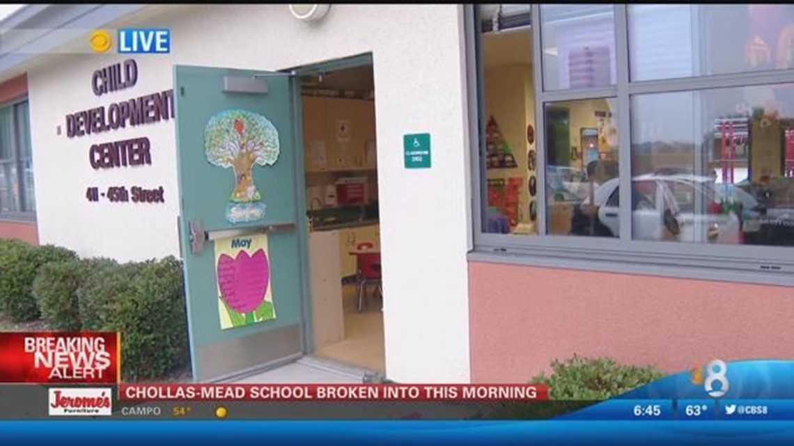 Breakin at ChollasMead Elementary school