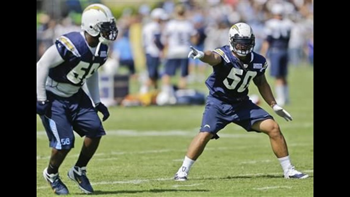 Manti Te'o makes Chargers debut in rookie minicamp