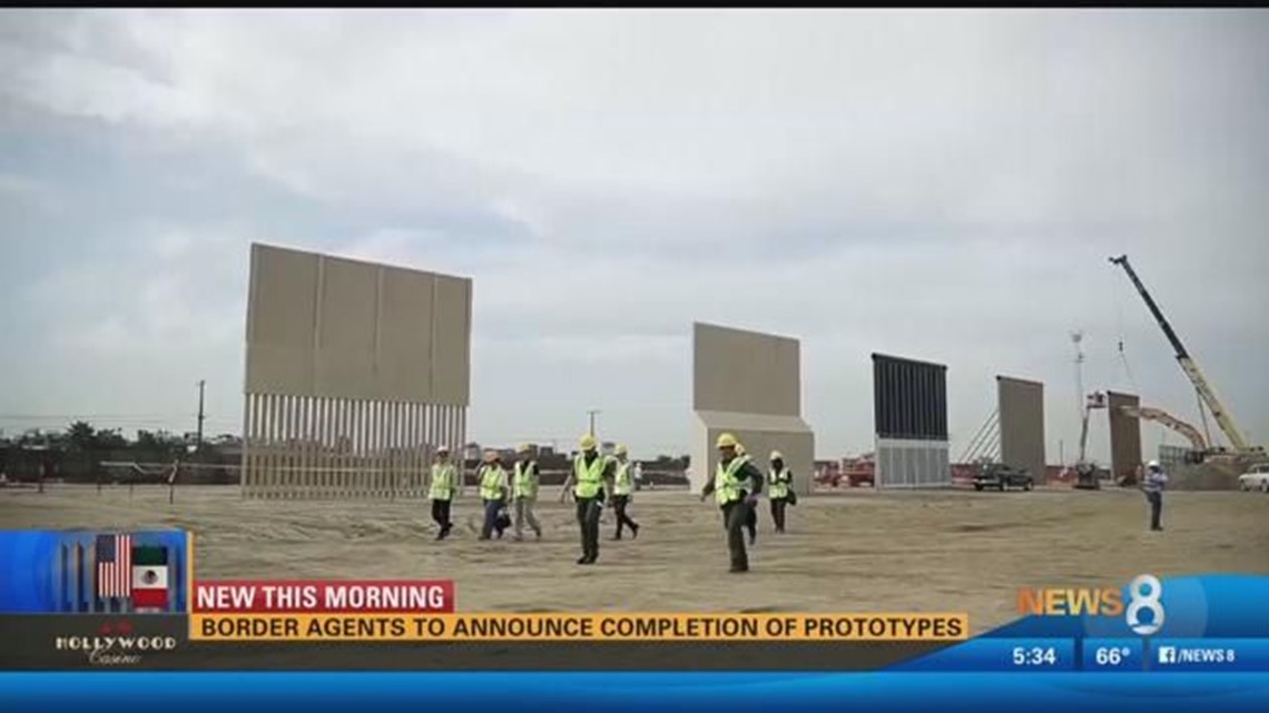 Border agents to announce completion of prototypes | cbs8.com