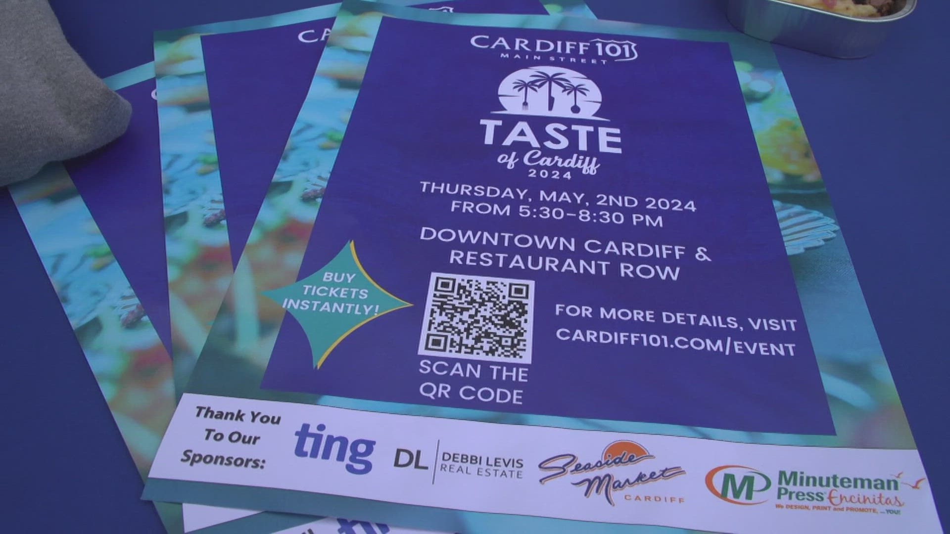 Taste of Cardiff kicks off on Thursday, May 2. https://www.cardiff101.com/events-calendar/2024-taste