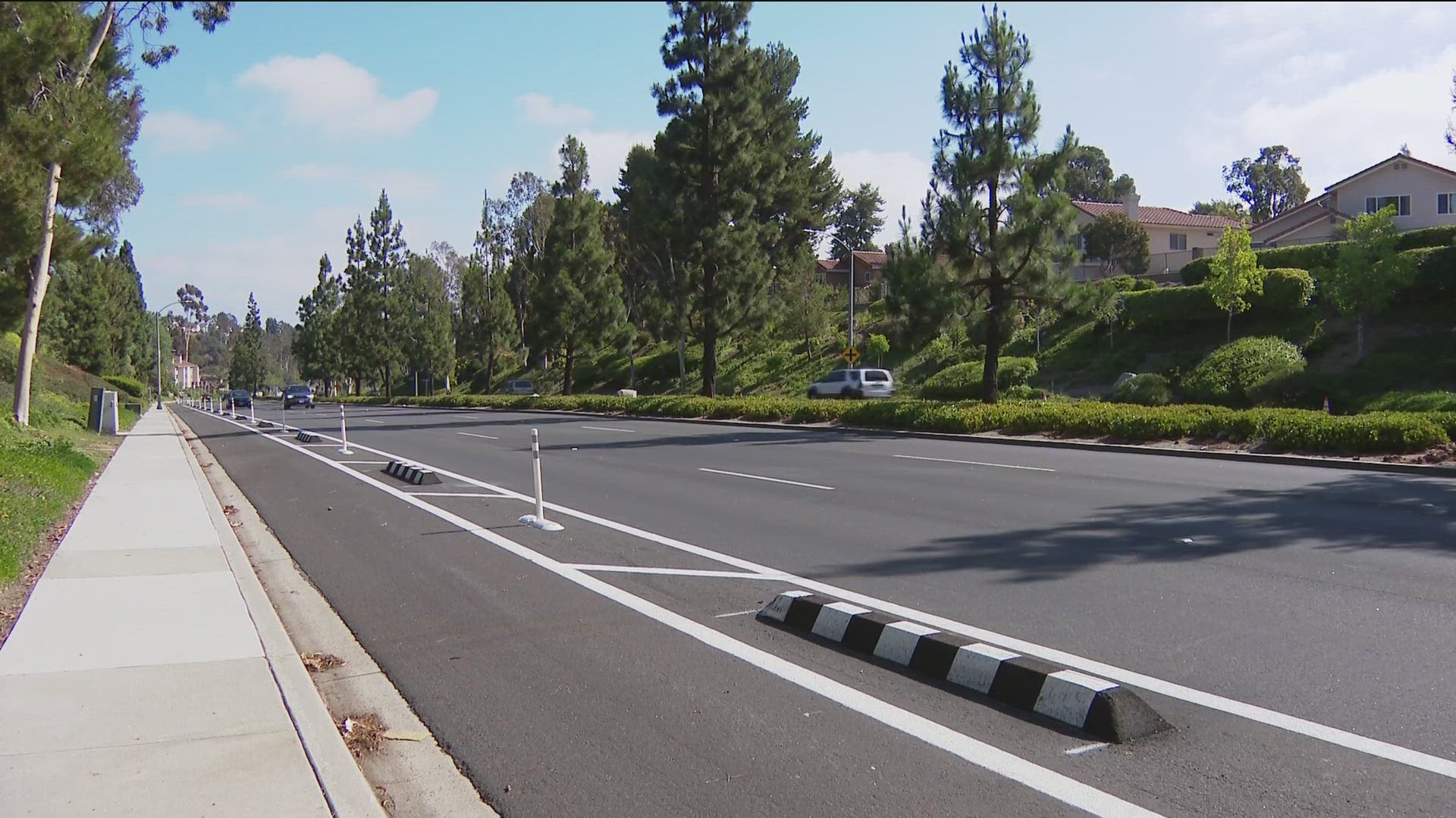 After spending a million dollars to install berms and bollards along bike lanes, the City of Vista is looking to remove them following community concerns.