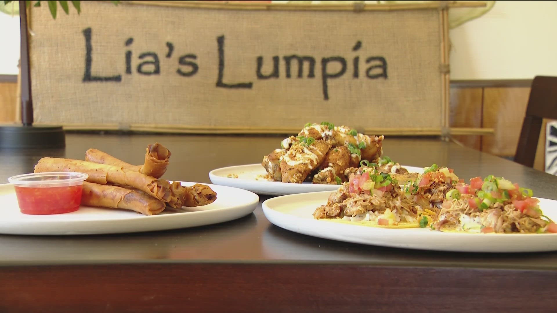 Lia's Lumpia not only has a brick-and-mortar location in Barrio Logan, but they also have a food truck serving unique lumpia such as mac and cheese and pork adobo.