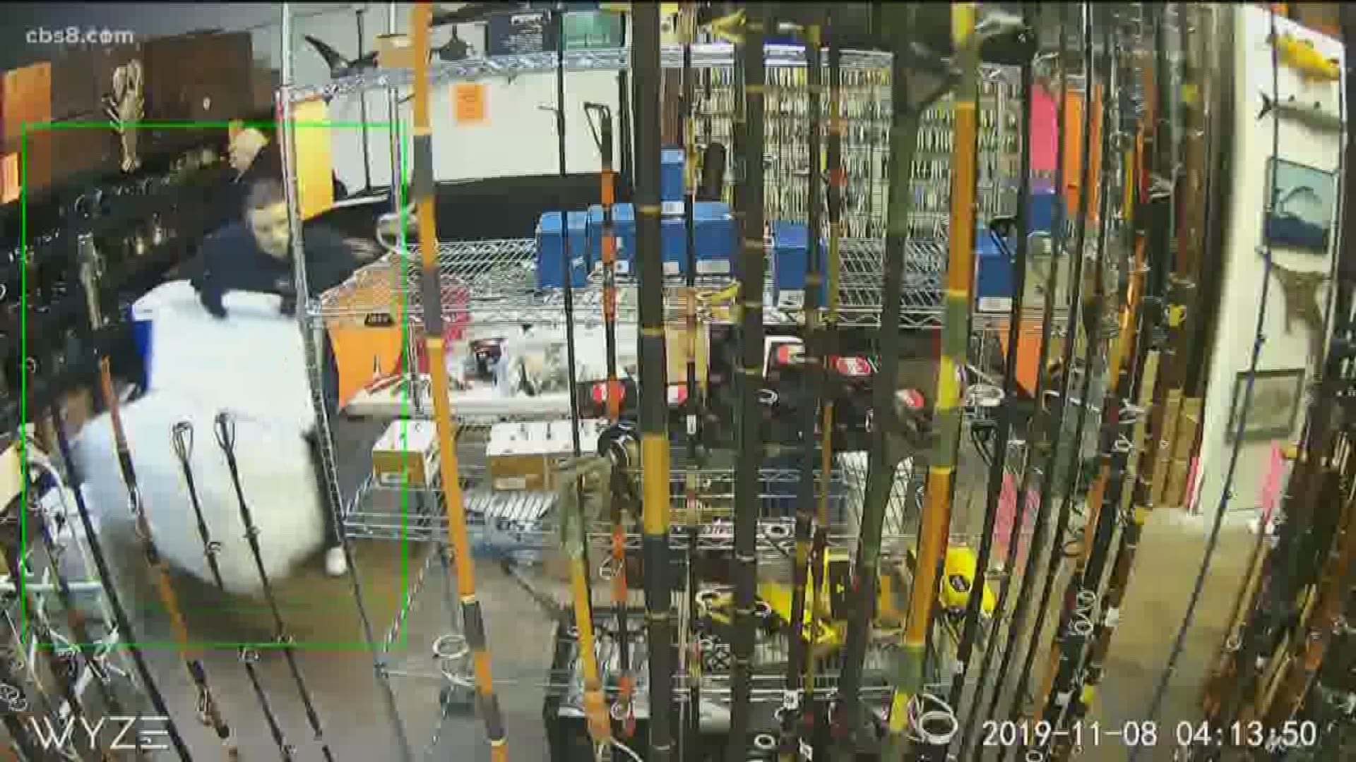 This is the second time the family's shop has been targeted in recent months. In the first break-in the shop lost almost $100,000 in merchandise.