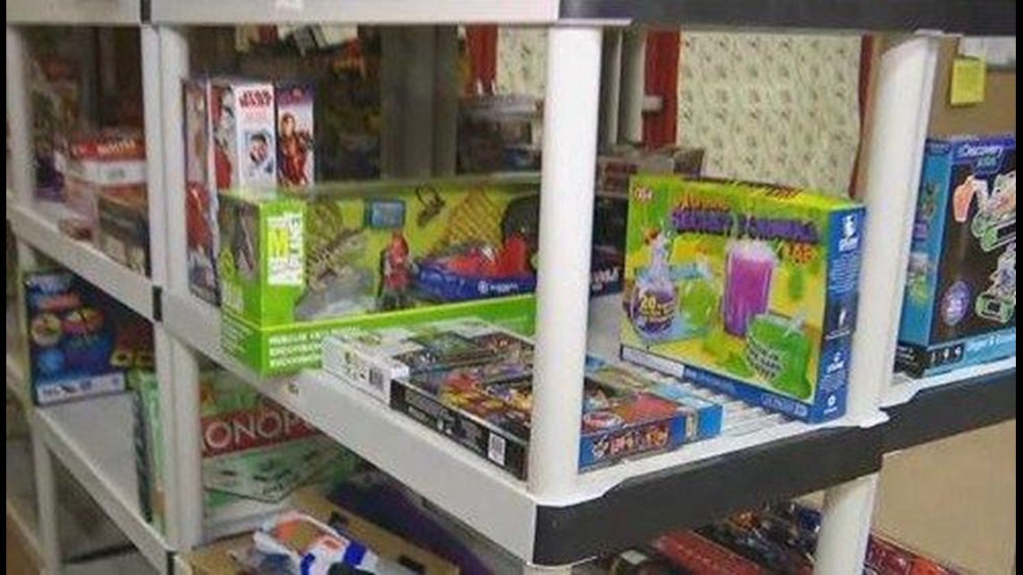 Help support the Salvation Army's annual toy drive