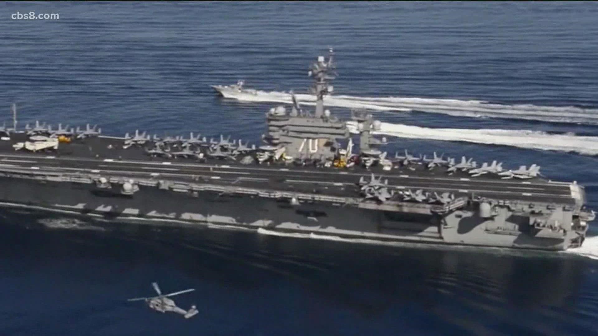 USS Carl Vinson deployment