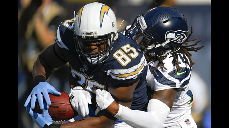 Seahawks win 48-17 in Chargers' debut game at StubHub Center