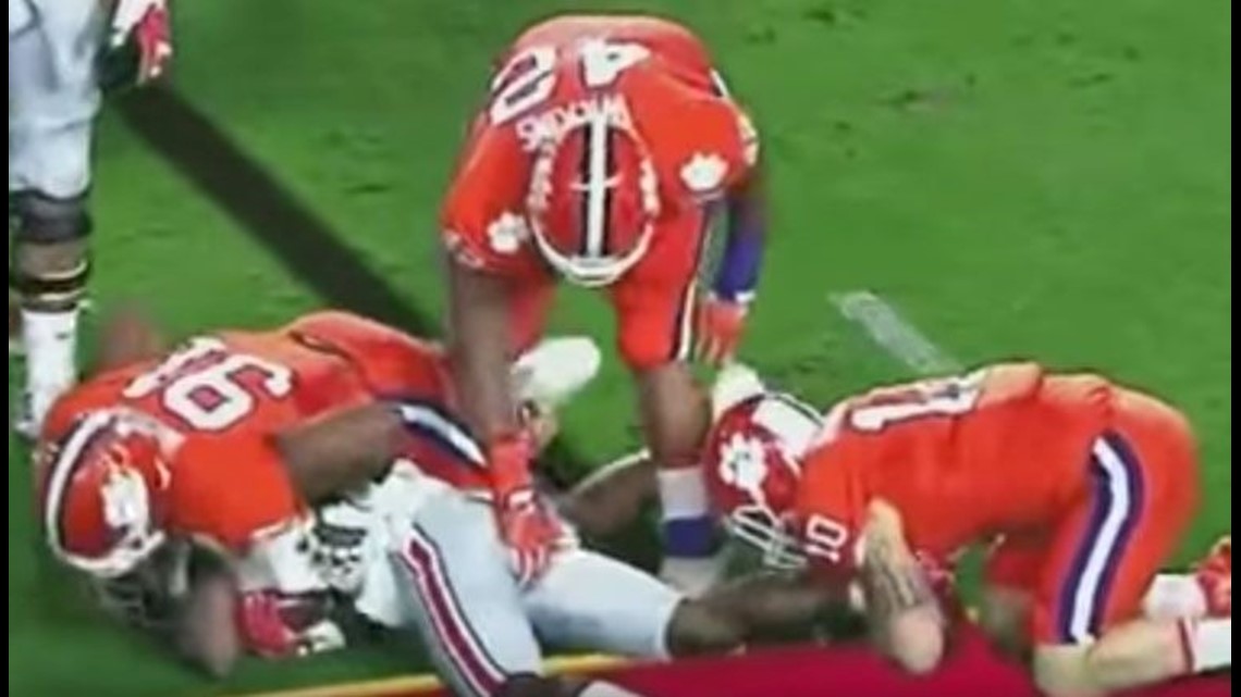 Clemson DE Wilkins has apologized for groping Buckeye player